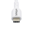 StarTech.com USB2CC6FWHE USB cable USB 2.0 70.9" (1.8 m) USB C 0.48 Gbit/s 60 W White