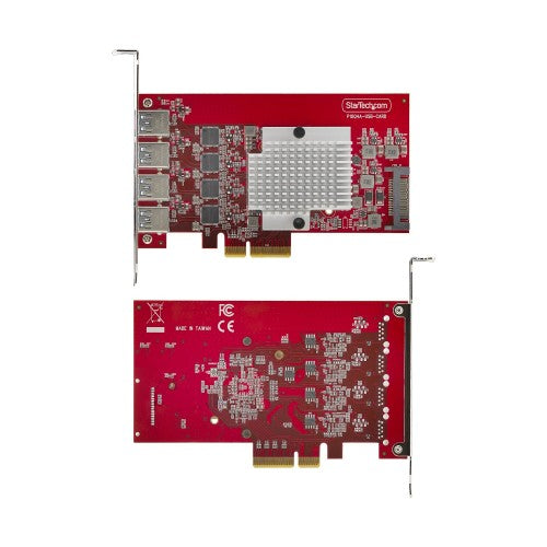 StarTech.com P10Q4A-USB-CARD interface cards/adapter Internal USB 3.2 Gen 2 (3.1 Gen 2)