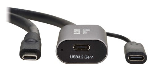 Eaton U330-15M-C2C-C USB cable USB 3.2 Gen 1 (3.1 Gen 1) 590.6" (15 m) USB C 2 x USB C Black, Gray