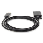 AddOn Networks DISPLAYPORT2VGA2M video cable adapter 78.7" (2 m) DisplayPort VGA (D-Sub) Black