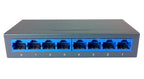 Amer Networks S8 network switch Fast Ethernet (10/100) Gray
