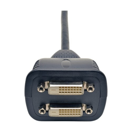 Tripp Lite P564-001 DVI cable 12.2" (0.31 m) DVI-D 2 x DVI-D Black