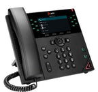 HP Poly VVX 450 12-Line IP Phone and PoE-enabled
