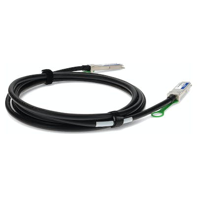 AddOn Networks QSFP-100G-PDAC3M-I-AO InfiniBand/fibre optic cable 118.1" (3 m) QSFP28 Black, Silver