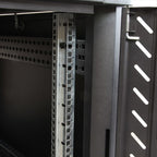 StarTech.com RK1236BKF rack cabinet 12U Freestanding rack Black