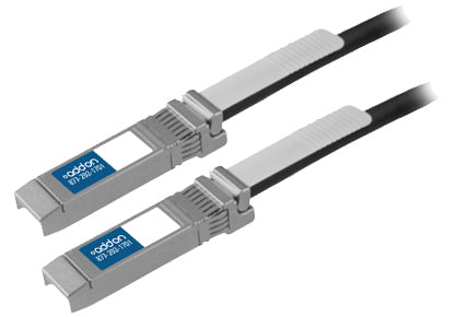 AddOn Networks 5m SFP - SFP+ InfiniBand/fibre optic cable 196.9" (5 m) SFP+ Black