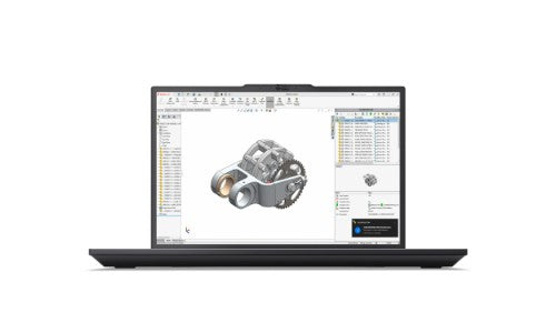 Lenovo ThinkPad P16v Gen 3 (Intel) Intel Core Ultra 7 255H Mobile workstation 16" WUXGA 64 GB DDR5-SDRAM 1 TB SSD Wi-Fi 7 (802.11be) Windows 11 Pro Black