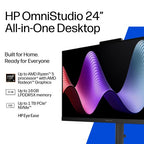 HP OmniStudio All-in-One Desktop 24-cv0460 PC Black