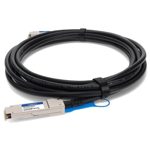 AddOn Networks ADD-QDEQEX-PDAC5M InfiniBand/fibre optic cable 196.9" (5 m) QSFP+ Black