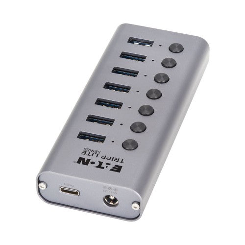 Eaton U360-007-SW interface hub USB Type-C 5000 Mbit/s Gray
