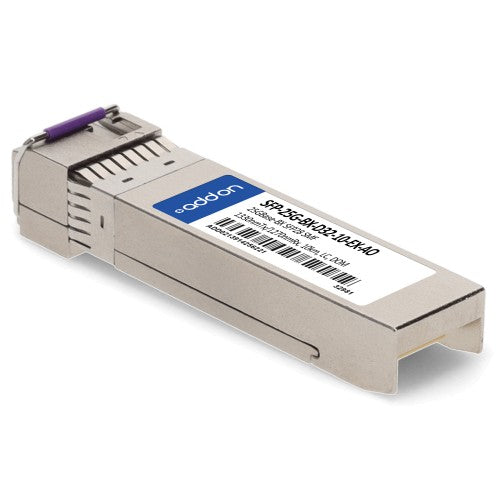 AddOn Networks SFP-25G-BX-D32-10-EX-AO network transceiver module Fiber optic 25000 Mbit/s SFP28