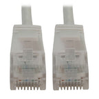 Tripp Lite N261-S01-WH networking cable White 11.8" (0.3 m) Cat6a U/UTP (UTP)
