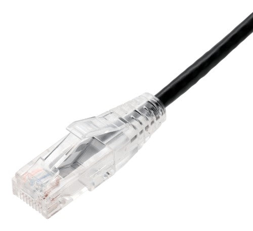 AddOn Networks ADD-6FSLCAT6P-BK networking cable Black 72" (1.83 m) Cat6 U/UTP (UTP)