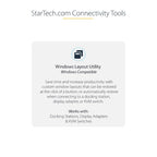 StarTech.com MST14CD122DP USB graphics adapter 4096 x 2160 pixels Gray