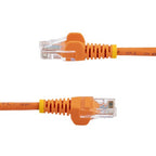 StarTech.com 15 ft Orange Snagless Category 5e (350 MHz) UTP Patch Cable networking cable 179.9" (4.57 m)