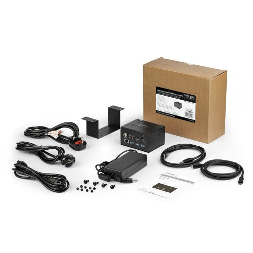 StarTech.com MOD4DOCKACPD laptop dock/port replicator Wired USB 3.2 Gen 1 (3.1 Gen 1) Type-B Black