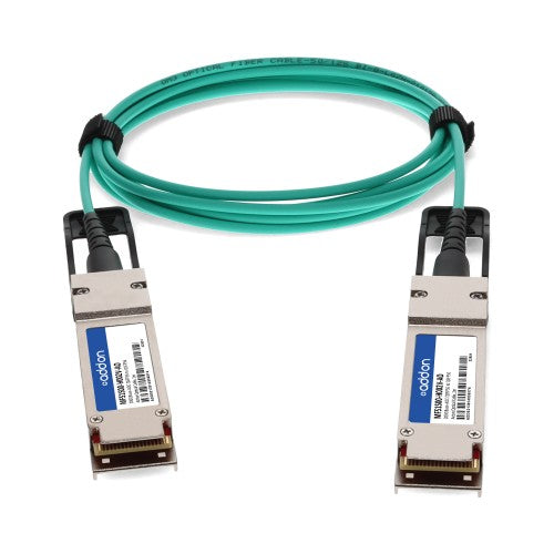 AddOn Networks MFS1S00-H002V-AO InfiniBand/fibre optic cable 78.7" (2 m) QSFP56 AOC Aqua color
