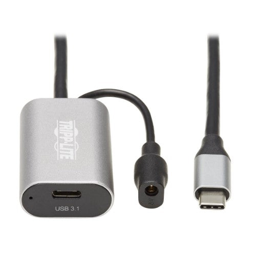 Tripp Lite U330-05M-C2C USB cable USB 3.2 Gen 1 (3.1 Gen 1) 196.9" (5 m) USB C Black, Gray