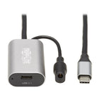 Tripp Lite U330-05M-C2C USB cable USB 3.2 Gen 1 (3.1 Gen 1) 196.9" (5 m) USB C Black, Gray