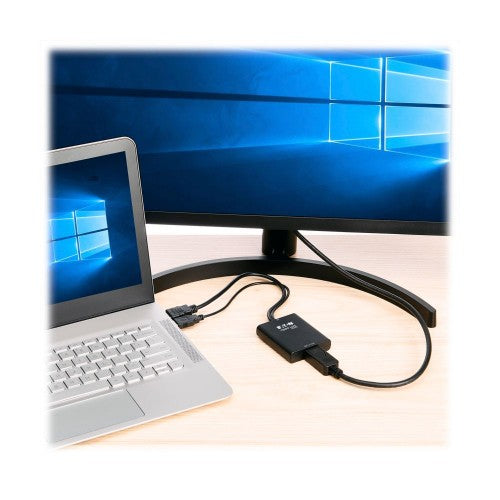 Eaton P130-06N-DP-8K video cable adapter 39.4" (1 m) DisplayPort HDMI Black