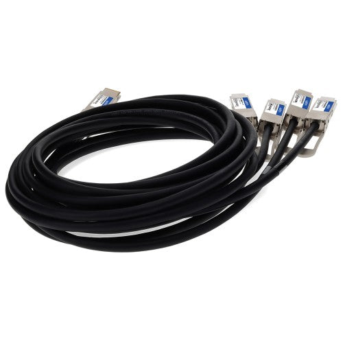 AddOn Networks ADD-Q4AR4Q56MX-P2M InfiniBand/fibre optic cable 78.7" (2 m) QSFP-DD 4x QSFP56 DAC Black