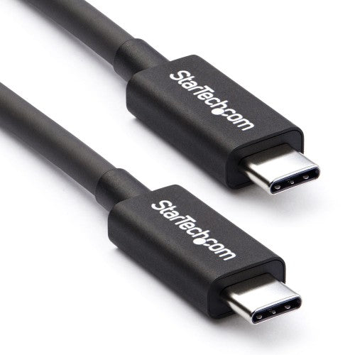 StarTech.com TBLT34MM50CM Thunderbolt cable 19.7" (0.5 m) 40 Gbit/s Black