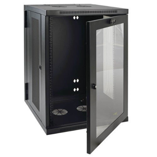 Tripp Lite SRW18USG rack cabinet 18U Freestanding rack Black
