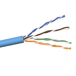 Belkin Cat5e 304.8m networking cable Blue 12000" (304.8 m) U/UTP (UTP)