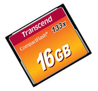Transcend 16GB, CF Card, MLC, 133X