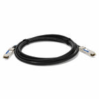 AddOn Networks CAB-Q-Q-100G-0-5-AO InfiniBand/fibre optic cable 19.7" (0.5 m) QSFP28 DAC Black