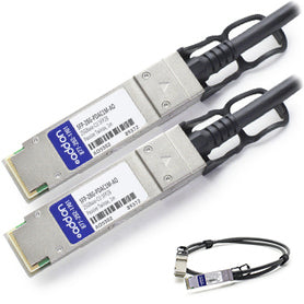 AddOn Networks 1m, 2xSFP28 InfiniBand/fibre optic cable 39.4" (1 m) SFP28 Black, Silver