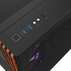 Thermaltake View 380 WS ARGB Midi Tower Black