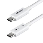 StarTech.com TBLT5MM50CM240WWH Thunderbolt cable 19.7" (0.5 m) 120 Gbit/s White