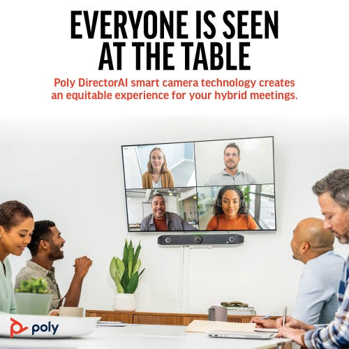 HP Poly Studio X52 All-In-One Video Bar GSA/TAA
