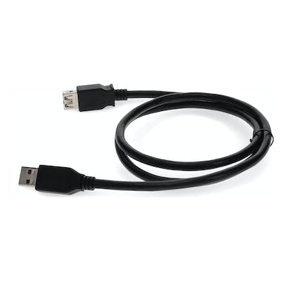 AddOn Networks USB3EXTAA15-AO USB cable 179.9" (4.57 m) USB A Black