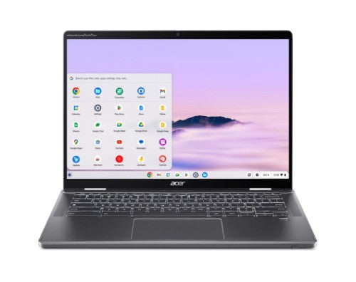 Acer Chromebook CPE794-1N-57SR Intel Core Ultra 5 125U 14" Touchscreen WUXGA 16 GB LPDDR5x-SDRAM 256 GB SSD Wi-Fi 7 (802.11be) ChromeOS Gray