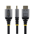 StarTech.com HDMM21V3F HDMI cable 35.8" (0.91 m) HDMI Type A (Standard) Black, Silver