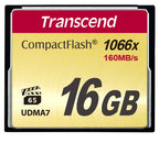 Transcend CompactFlash Card 1000x 16GB MLC