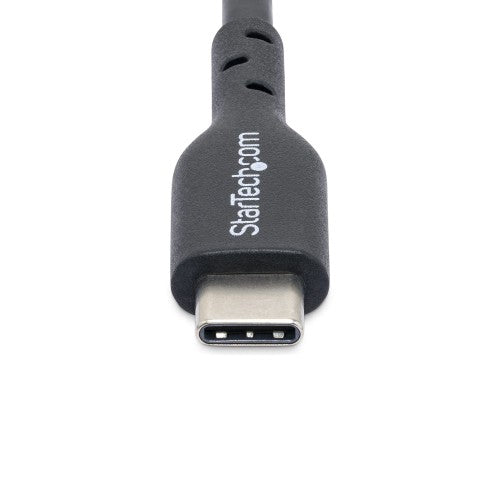 StarTech.com USB2CC10FBKE USB cable USB 2.0 118.1" (3 m) USB C 0.48 Gbit/s 60 W Black