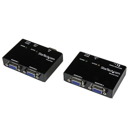 StarTech.com ST121UTP AV extender AV transmitter & receiver Black