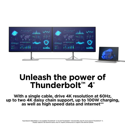 HP E34m G4 WQHD Curved USB-C Conferencing Monitor
