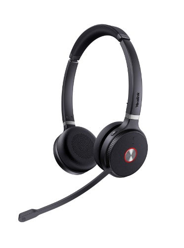Yealink WH62 Dual UC Headset Wireless Head-band Office/Call center Micro-USB Charging stand Black