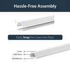 StarTech.com TC6W2 mounting kit White PVC