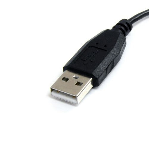 StarTech.com UUSBHAUB1LA USB cable USB 2.0 11.8" (0.3 m) USB A Micro-USB B 0.48 Gbit/s Black