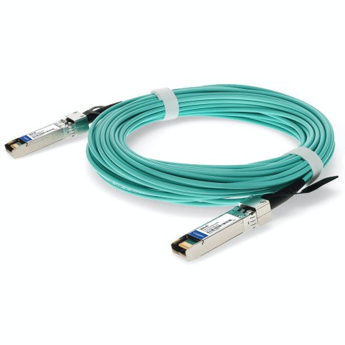 AddOn Networks 10531-AO InfiniBand/fibre optic cable 787.4" (20 m) SFP28 AOC Aqua color