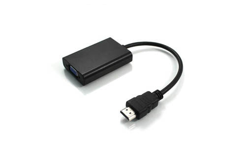 AddOn Networks HDMI2VGA video cable adapter VGA (D-Sub) HDMI Type A (Standard) Black