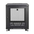 Tripp Lite SR12UB rack cabinet 12U Freestanding rack Black