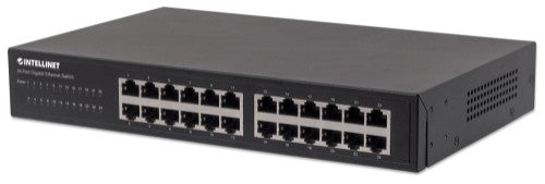 Intellinet 561273 network switch Gigabit Ethernet (10/100/1000) Black