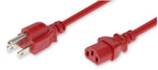 AddOn Networks ADD-N5152C13C18G6FRD power cable Red 70.9" (1.8 m) NEMA 5-15P C13 coupler