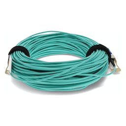 AddOn Networks MFA1A00-E020-AO InfiniBand/fibre optic cable 787.4" (20 m) QSFP28 Aqua color, Silver